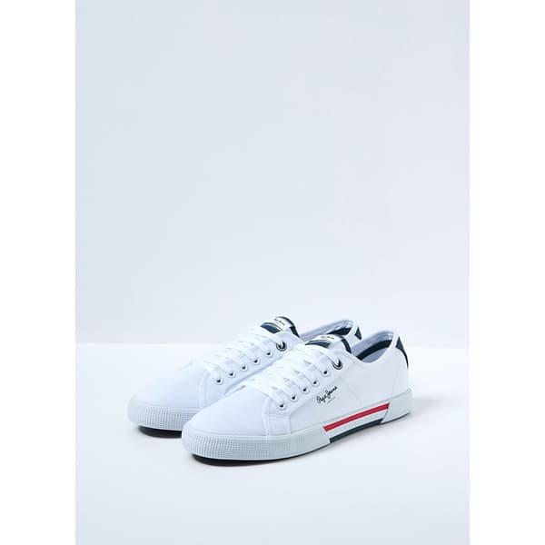 Pepe Jeans Valmentajat Brady Men Basic Valkoinen EU 42 Mies
