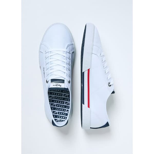 Pepe Jeans Valmentajat Brady Men Basic Valkoinen EU 42 Mies