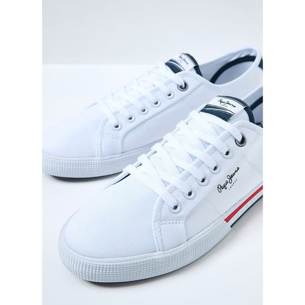 Pepe Jeans Valmentajat Brady Men Basic Valkoinen EU 42 Mies