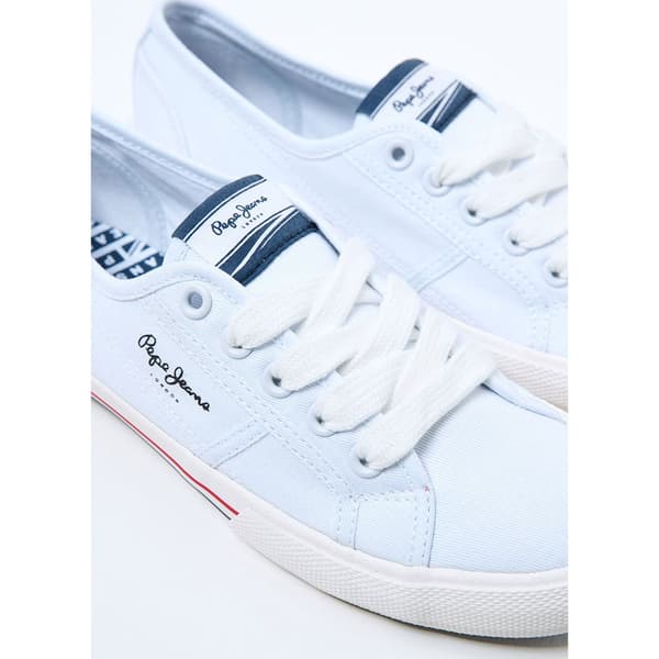 Pepe Jeans Trænere Brady W Basic Hvid EU 40 Kvinde