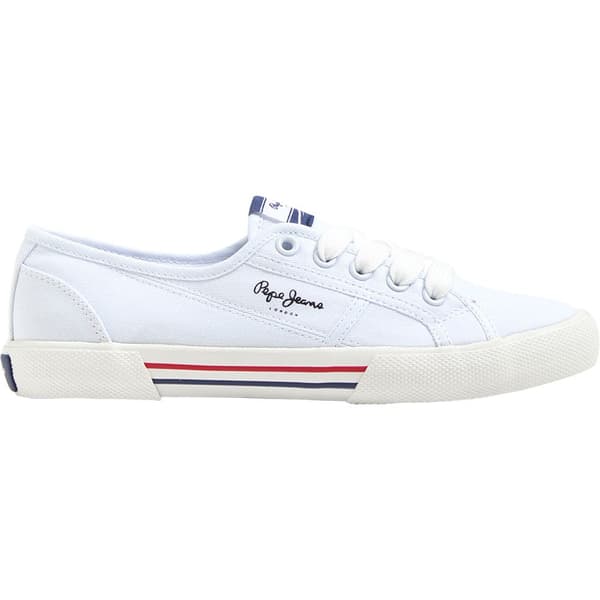 Pepe Jeans Trænere Brady W Basic Hvid EU 40 Kvinde