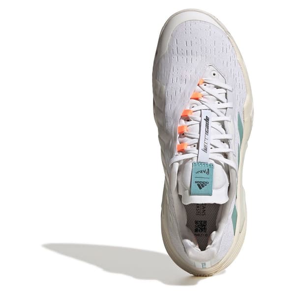 Adidas Skor Barricade Parley Vit EU 42 Kvinna