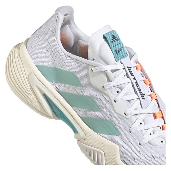 Adidas Skor Barricade Parley Vit EU 42 Kvinna