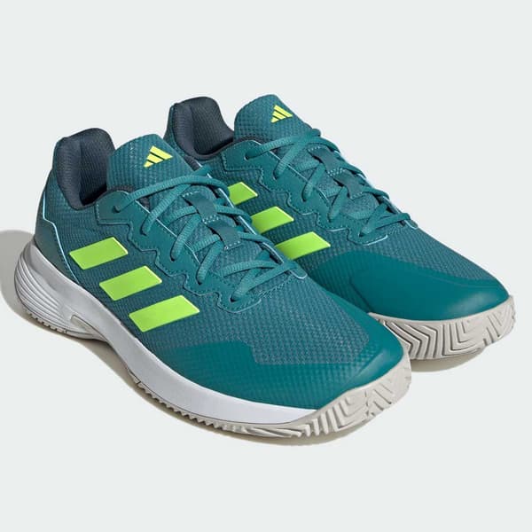 Adidas Alle Court Sko Gamecourt 2 Grøn EU 47 1/3 Mand