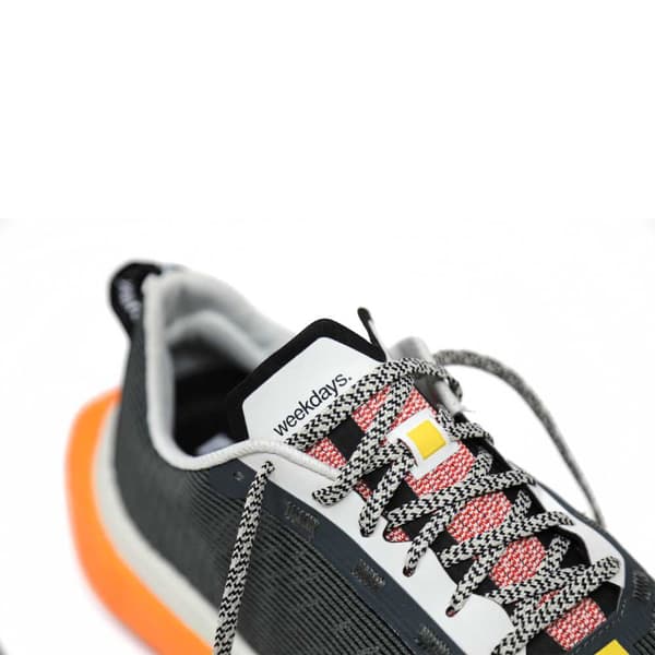 4t2 Løbe Skoe Weekdays Orange,Sort EU 41 1/2 Mand