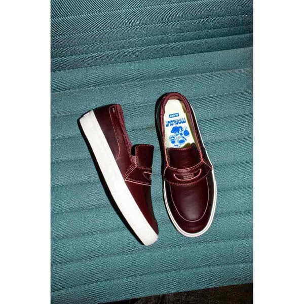 Globe Slip-on Sko Liaizon Rød EU 37 Mand