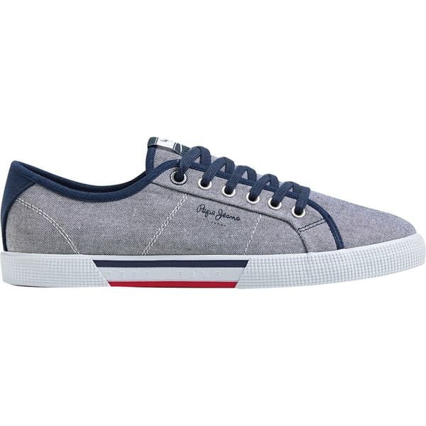 Pepe Jeans Valmentajat Brady Men Chambray Harmaa EU 42 Mies