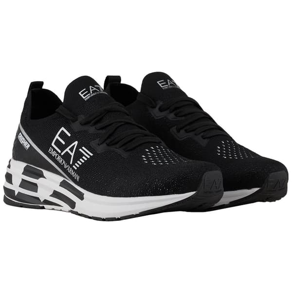 Ea7 Emporio Armani Utbildare Crusher Distance Kni Svart EU 47 1/3 Man