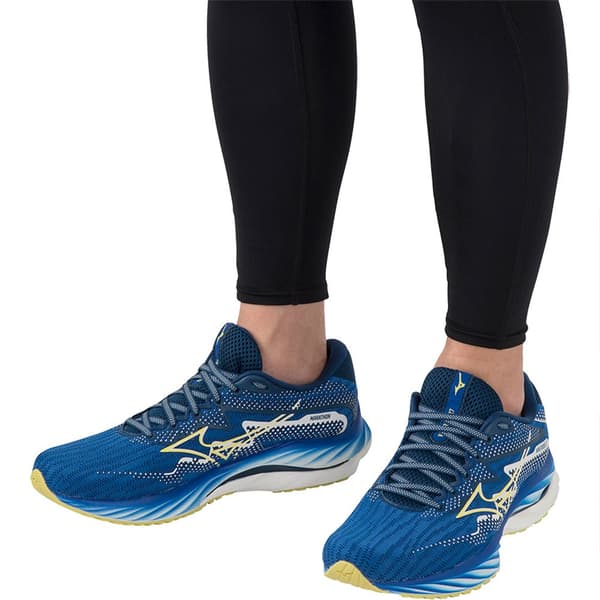 Mizuno Lenkkitossut Wave Rider 27 Amsterdam Sininen EU 37 Mies