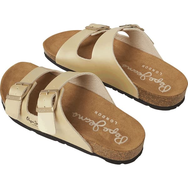 Pepe Jeans Sandaler Oban Claic Guld EU 38 Kvinna