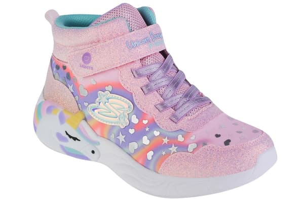 Skechers Lighted Unicorn Dreams Magical Dreamer 302332L-LPMT, för Tjej, Sneakers, rosa
