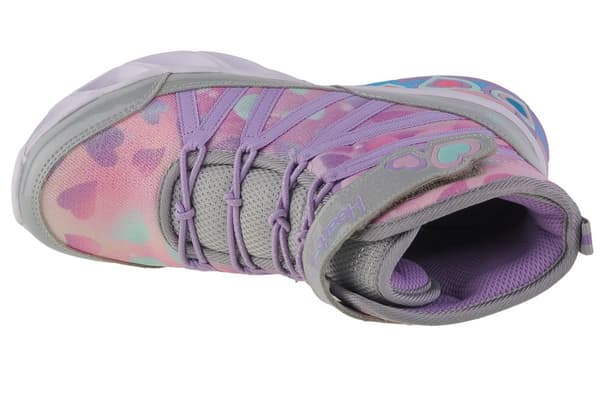 Skechers Sweetheart Lights - Dreamy Love 302667L-SMLT, för Tjej, Vinterkängor, silver