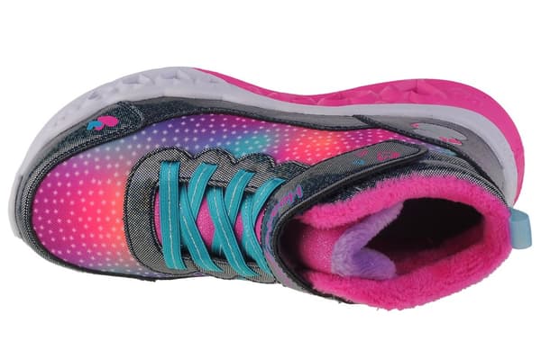 Skechers Flutter Heart Lights - Simple Amor 302677L-NVMT, för Tjej, Vinterkängor, marinblå