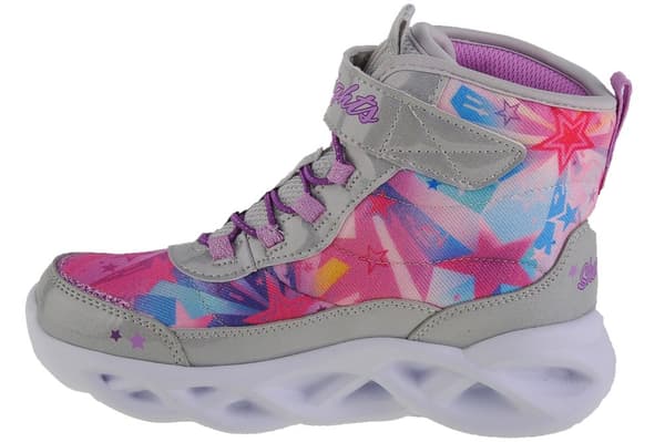 Skechers Twisty Brights - Sweet Starz 302690L-SMLT, för Tjej, Vinterkängor, silver