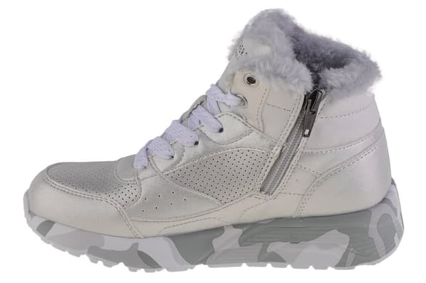 Skechers Uno Lite - Camo Dazzle 310485L-SLGY, för Tjej, Sneakers, silver