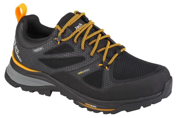 Jack Wolfskin Force Striker Texapore Low M 4038843-6055, Mand, Trekkingsko, sort