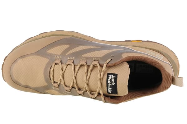 Jack Wolfskin Terraventure Texapore Low M 4051621-5156, Man, Träningsskor, beige