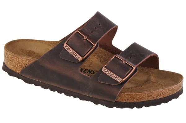 Birkenstock Arizona LEOI Habana 52531, Kvinde, Slides, brun