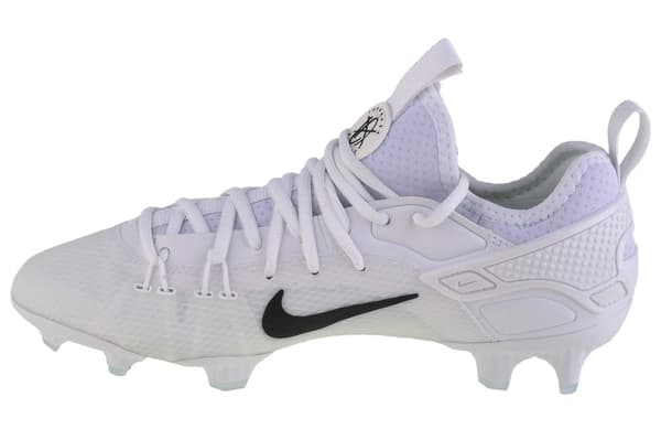 Nike Huarache 9 Elite Low Lax FG FD0089-101, Mand, Fodbold klamper, hvid