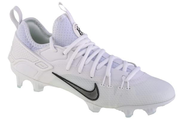 Nike Huarache 9 Elite Low Lax FG FD0089-101, Mand, Fodbold klamper, hvid White 44