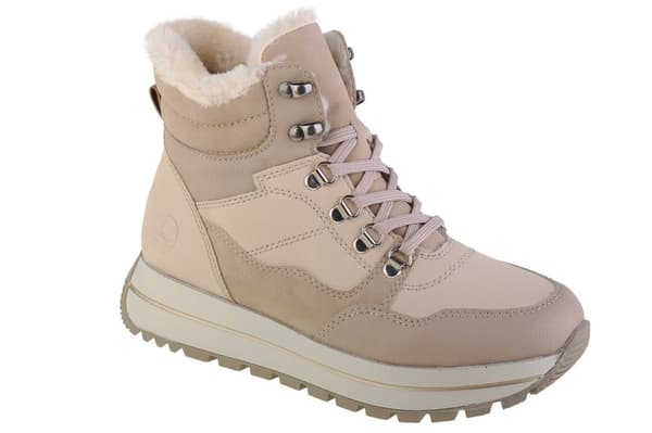 Rieker Booties N4002-60, Kvinde, Vinterstøvler, beige