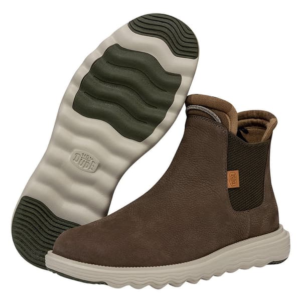 Hey Dude Sko Branson Craft Leather Grøn EU 41 Mand