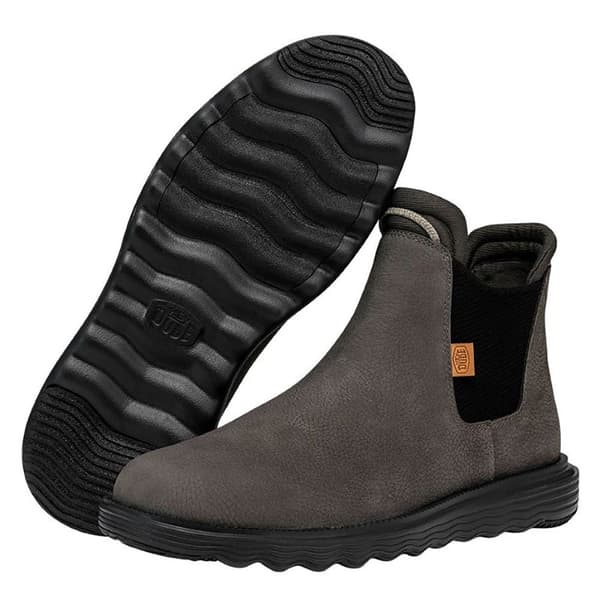 Hey Dude Sko Branson Craft Leather Grå EU 44 Mand