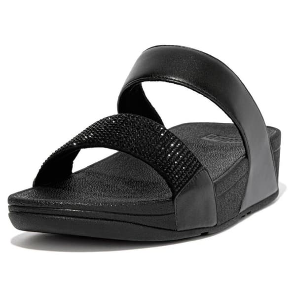 Fitflop Sandaler Lulu Crystal Svart EU 41 Kvinna