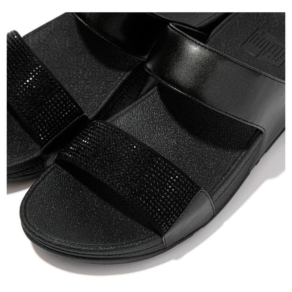 Fitflop Sandaler Lulu Crystal Svart EU 41 Kvinna