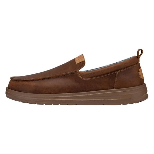 Hey Dude Skor Wally Grip Moc Craft Leather Brun EU 41 Man