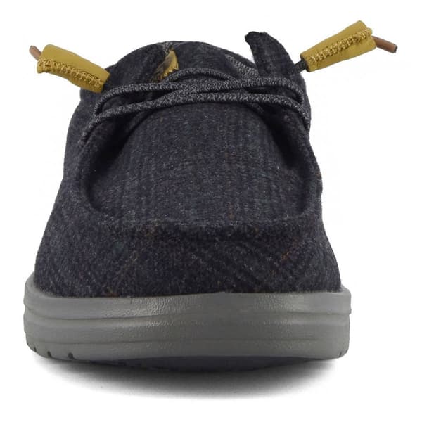 Hey Dude Skor Wally Grip Wool Blå EU 43 Man
