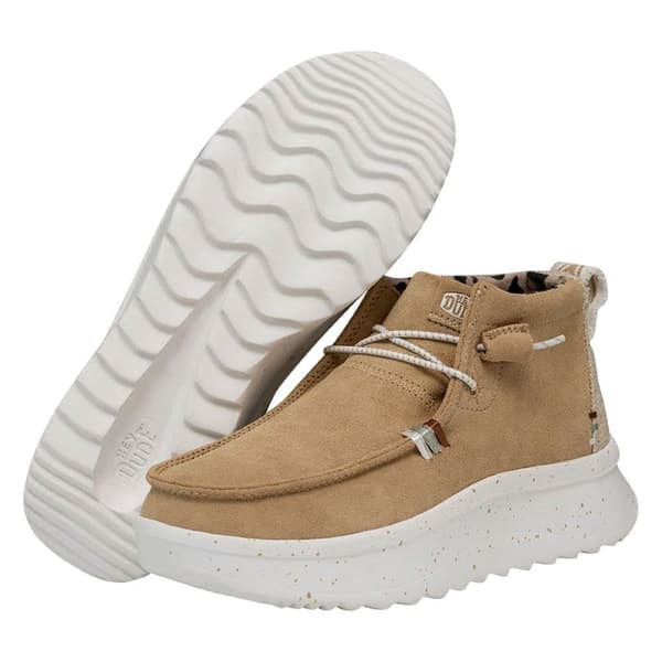 Hey Dude Sko Wendy Peak Hi Suede Brun EU 38 Kvinde