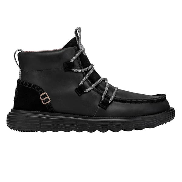 Hey Dude Sko Reyes Leather Sort EU 40 Kvinde