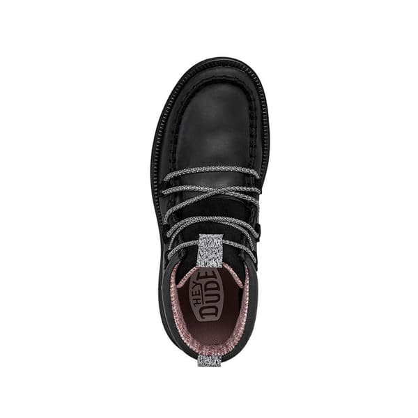 Hey Dude Sko Reyes Leather Sort EU 40 Kvinde