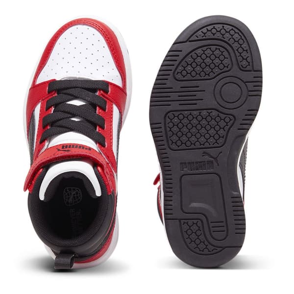 Puma Utbildare Rebound V6 Mid Ac+ Röd,Vit EU 31 Pojke