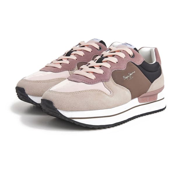 Pepe Jeans Utbildare Rusper Queen Brun EU 36 Kvinna