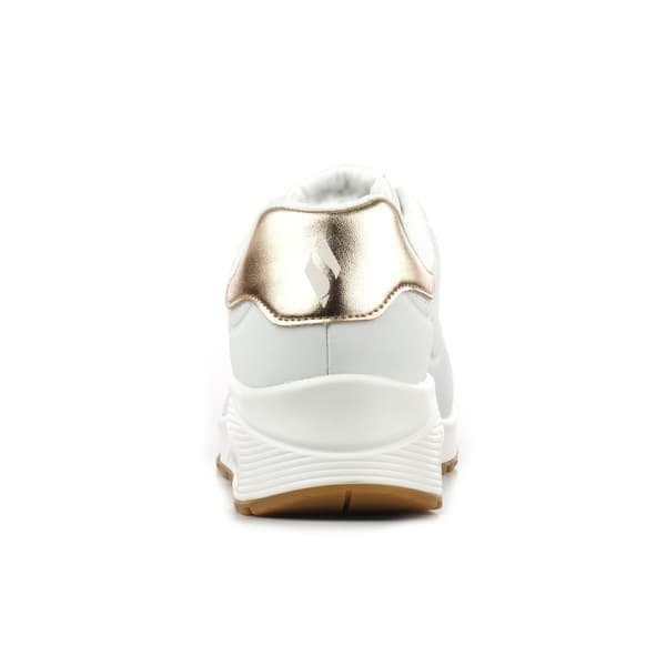 Skechers Valmentajat Uno Shimmer Away Valkoinen EU 41 Nainen