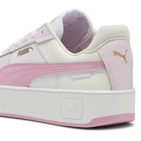 Puma Utbildare Carina Street Vit,Rosa EU 40 1/2 Kvinna