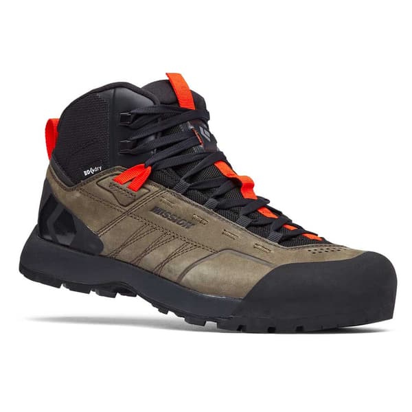 Black Diamond Lähestymiskengät Mission Leather Mid Wp Vihreä EU 44 1/2 Mies