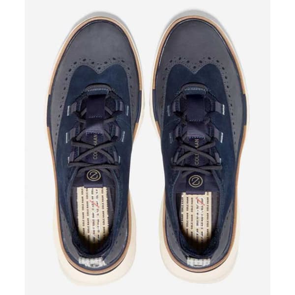 Cole Haan Skor 5.zerogrand Wing Ox Blå EU 43 Man