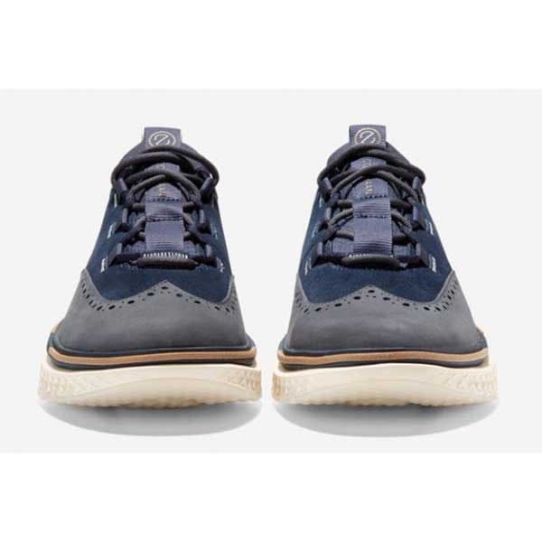 Cole Haan Skor 5.zerogrand Wing Ox Blå EU 43 Man