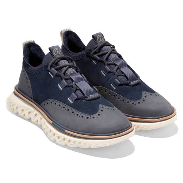 Cole Haan Skor 5.zerogrand Wing Ox Blå EU 43 Man