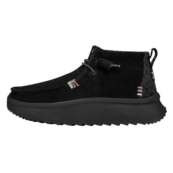 Hey Dude Sko Wendy Peak Hi Suede Sort EU 40 Kvinde