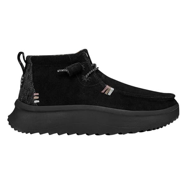 Hey Dude Sko Wendy Peak Hi Suede Sort EU 40 Kvinde