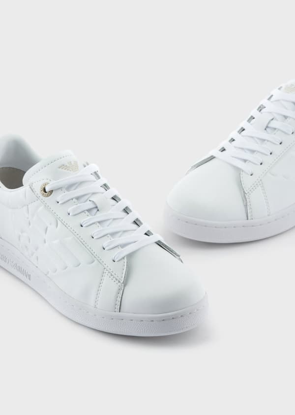 Ea7 Emporio Armani Utbildare Classic Vit EU 38 Man