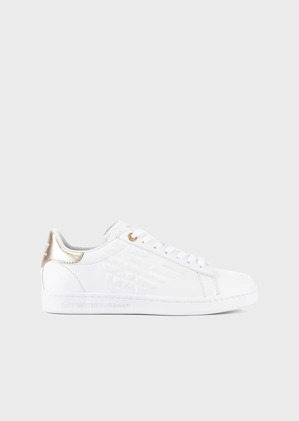 Ea7 Emporio Armani Utbildare Classic Vit EU 38 Man