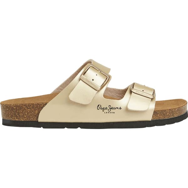Pepe Jeans Sandaler Oban Claic Guld EU 40 Kvinna