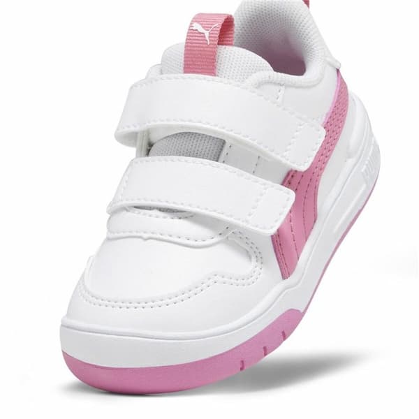 Sportskor för barn Puma Multiflex Sl V Vit Rosa - 39