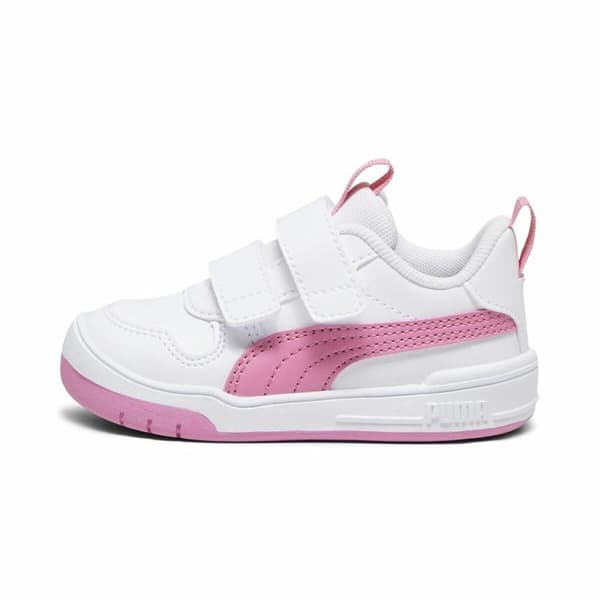 Sportskor för barn Puma Multiflex Sl V Vit Rosa - 39
