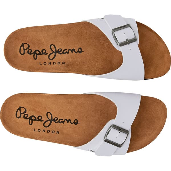 Pepe Jeans Sandaalit Bio Single Champion Valkoinen EU 42 Mies